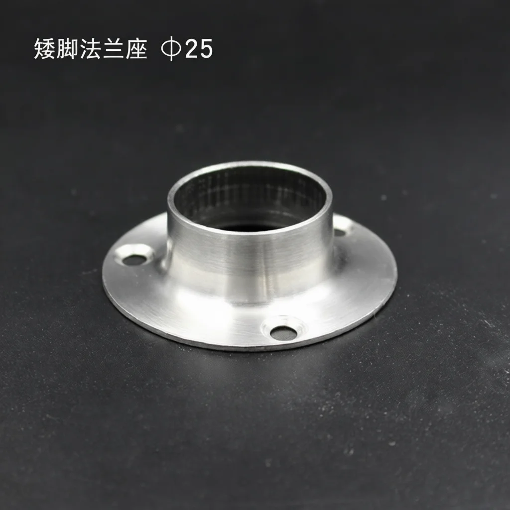 Stainless Steel Wardrobe Flange Support Closet Rail Bracket Clothes Pole Holder Fitting Hanging Tube Base Curtain Rod Socket