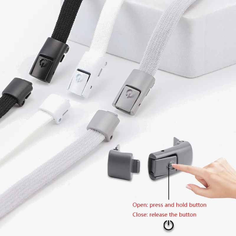 10 قطعة مشبك رباط الحذاء المعدني الملون الصحافة مشبك أربطة الحذاء الصحافة قفل إكسسوارات أحذية AF1 أحذية رياضية أطقم الأربطة المعدنية تلميح