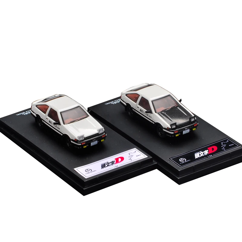 TIME MICRO1:64 Initial D tofu Shop, AE86 Model Car Alloy Simulation Of a Car Model,Display&Gift&Collction