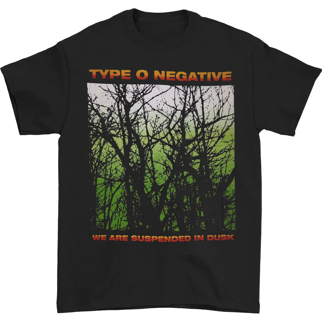 Type O Negative We Are Suspended in Dusk T-Shirt Cotton Black S to 5XL TA5163