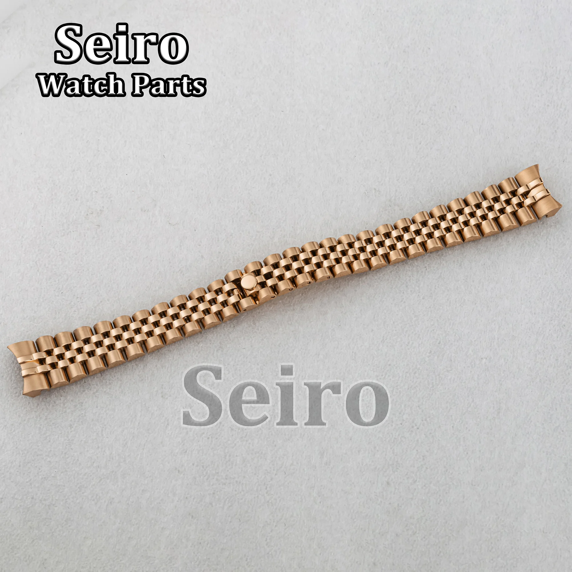 17MM Stainless Steel Watch Strap Jubilee Gold Silver Rose Gold Bracelet Watchband for Women Datejust Watch Accessories Parts