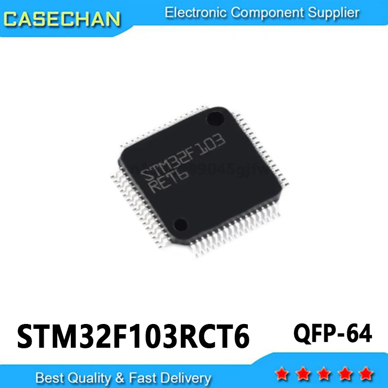 1PCS New and Original  STM32F103 STM32F103RCT6 QFP-64