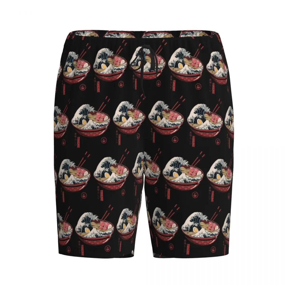 

Custom Great Ramen Wave Shorts Sleeping Pants Men Pajama Pants Lounge Sleep Sleepwear Bottoms