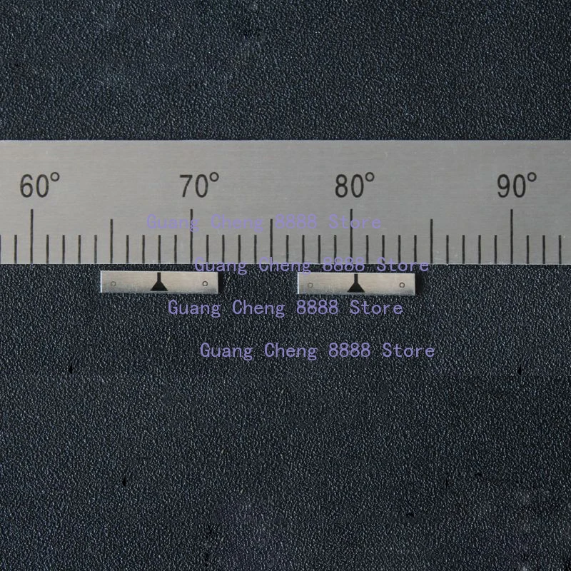 3PCS Scale Pointer Ruler Arrow Equipment Measuring  Middle Line  Line Indicator Needle Zero Arrow Sign Black (Printed) Pointer