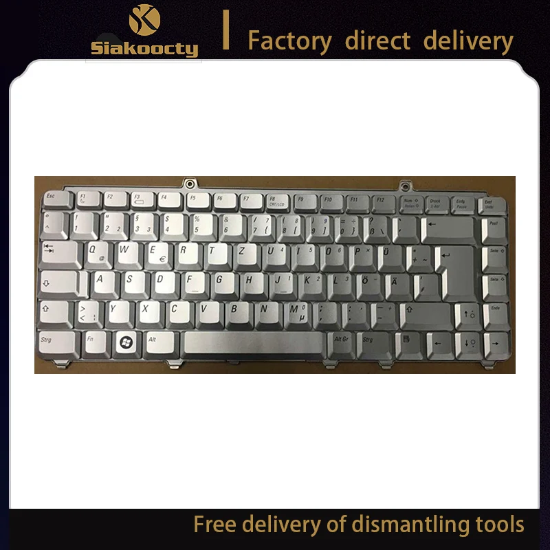 

new German keyboard For Dell inspiron 1400 1520 1521 1525 1526 Service GR SILVER VERSION