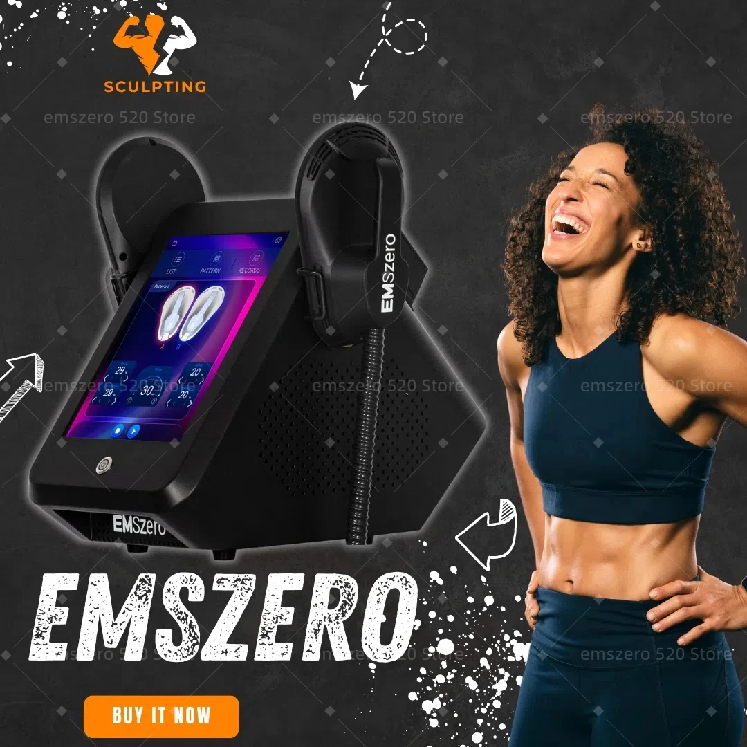 

EMSzero Neo Машина для стимуляции мышц Body Sculpt HI-EMT RF Электромагнитная машина для похудения для похудения