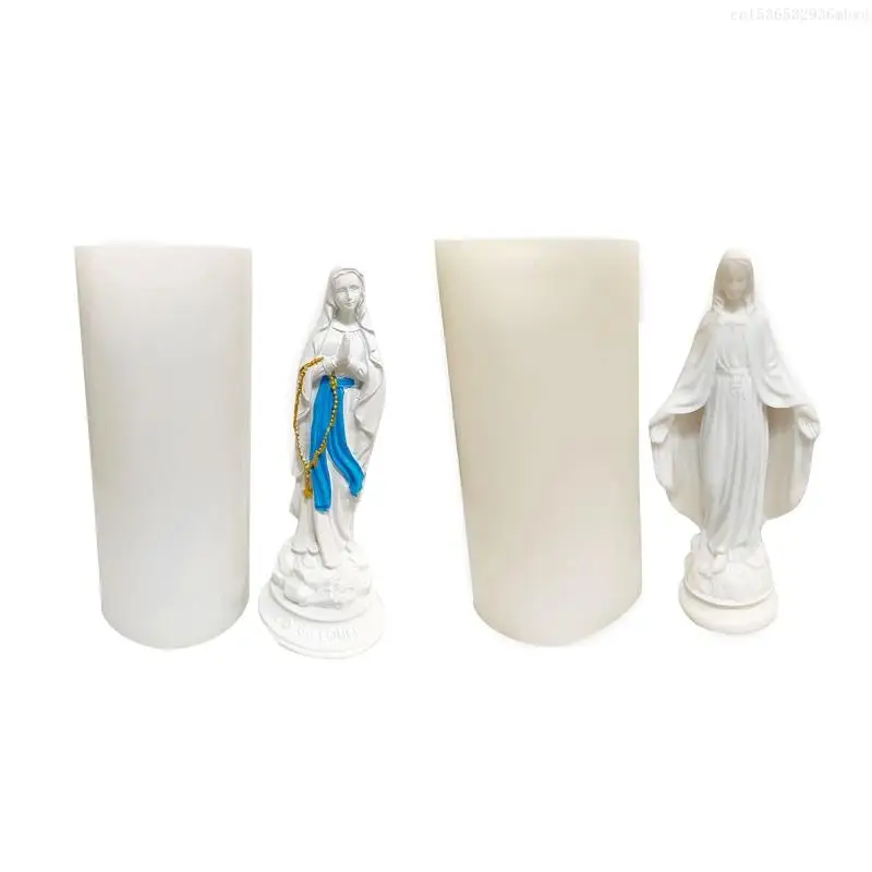 

Sugarcraft Mould Silicone 3D Virgin-Mary 3D Cartoon Bakeware Tools Safe F0T4