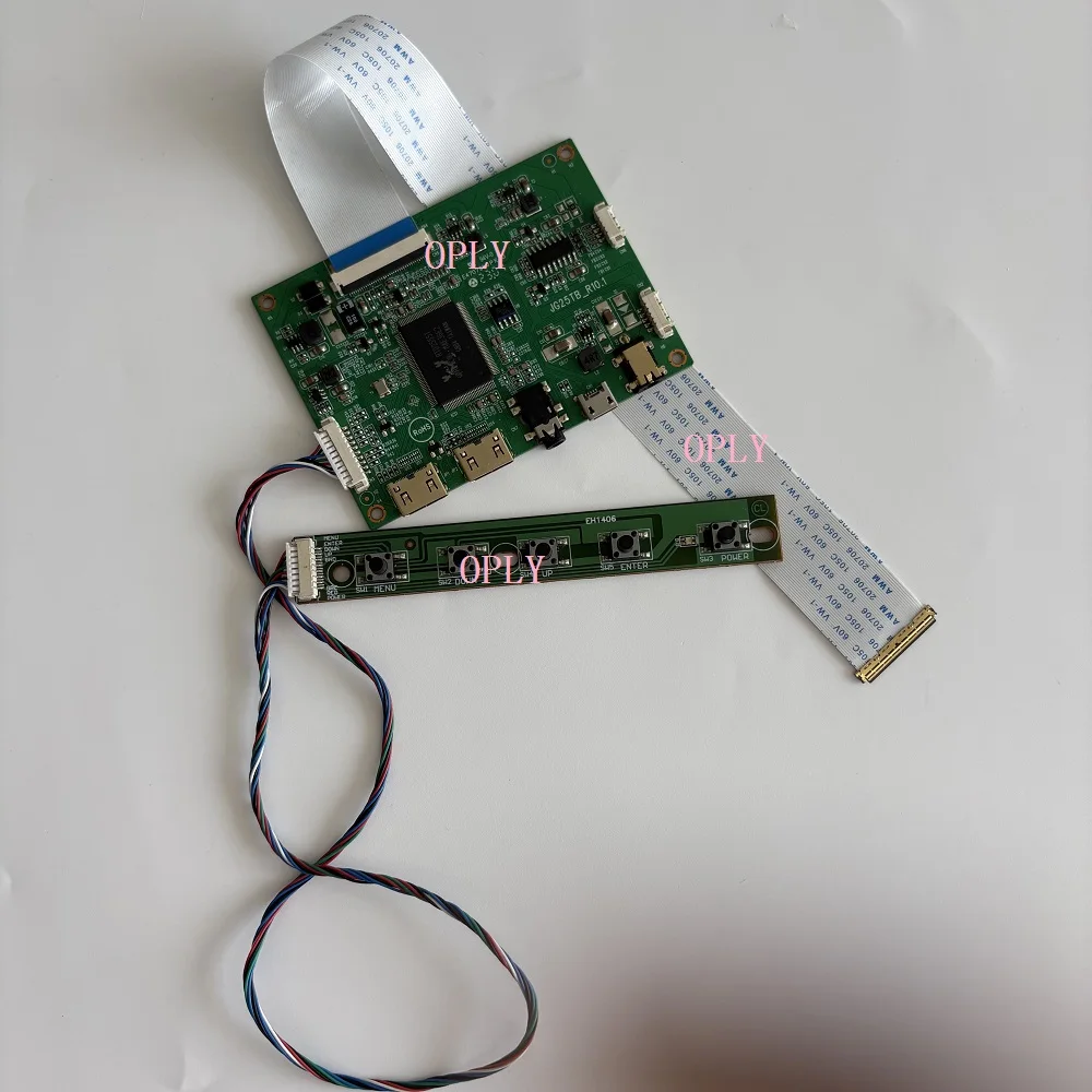 

2 мини-HDMI-совместимых платы контроллера EDP для LP156WF7-SPN1 LP156WF7-SPA1 LP156WF7 SP 1920X1080 Панель со светодиодным экраном micrio USB