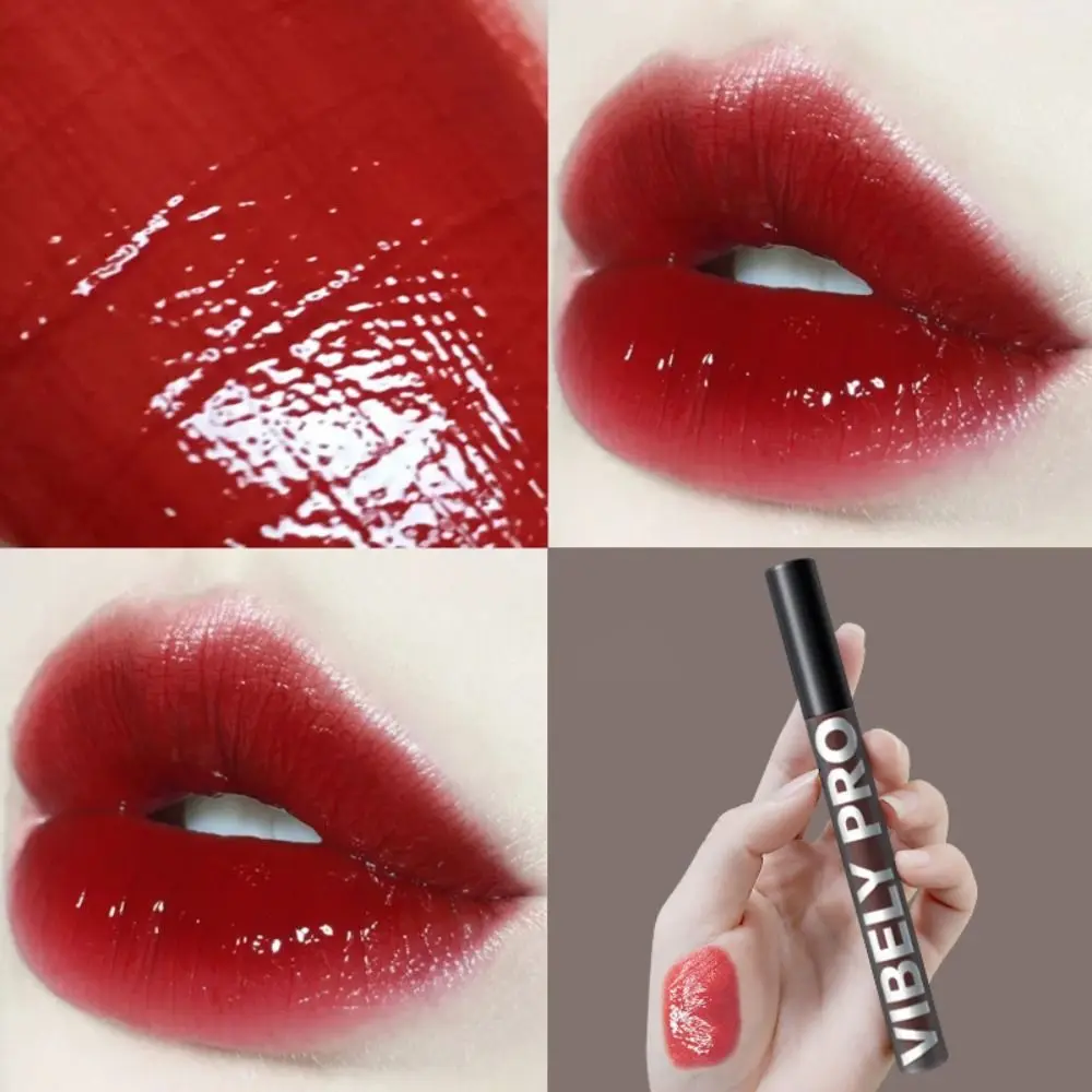 Lang anhaltende Lippen glasur elegante matte glatte Lippen schlamm wasserdicht erröten Lip gloss Frauen