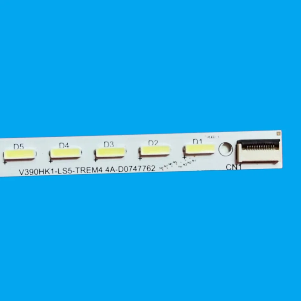 5pcs/lotL39E5000 V390HK1-LS5 LED strip 4A-D069457 V390HK1-LS5-TREW4 (TREM4) 1 piece=48LED 495MM Bravis EH3920BF Telefunken 39XT5