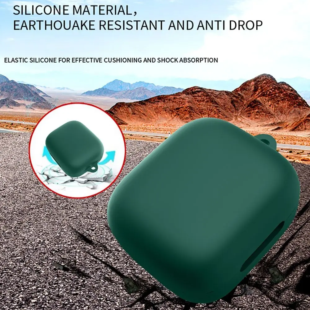 Silicone Earphone Case Dustproof Anti-fingerprint Wireless Earphone Accessories Compact Shockproof for Anker Soundcore P30i
