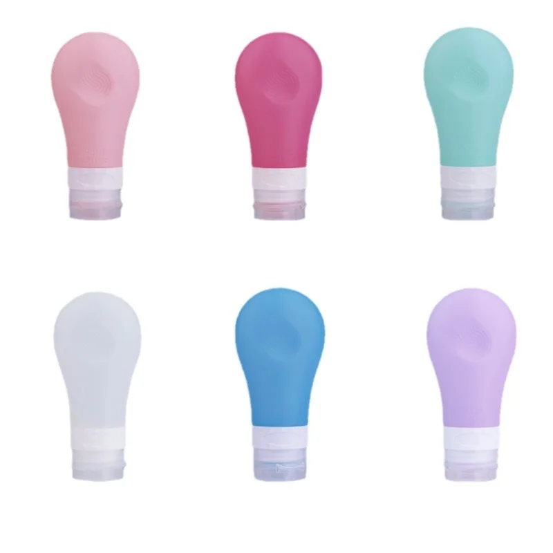 Creative Fingerprint Silicone Travel Dispensing Bottle: Lightweight and Portable, a Great Helper for Travel and Toiletries Storage, a Must-Have Item for Cruise Trips and Travel Seasons 1Pcs