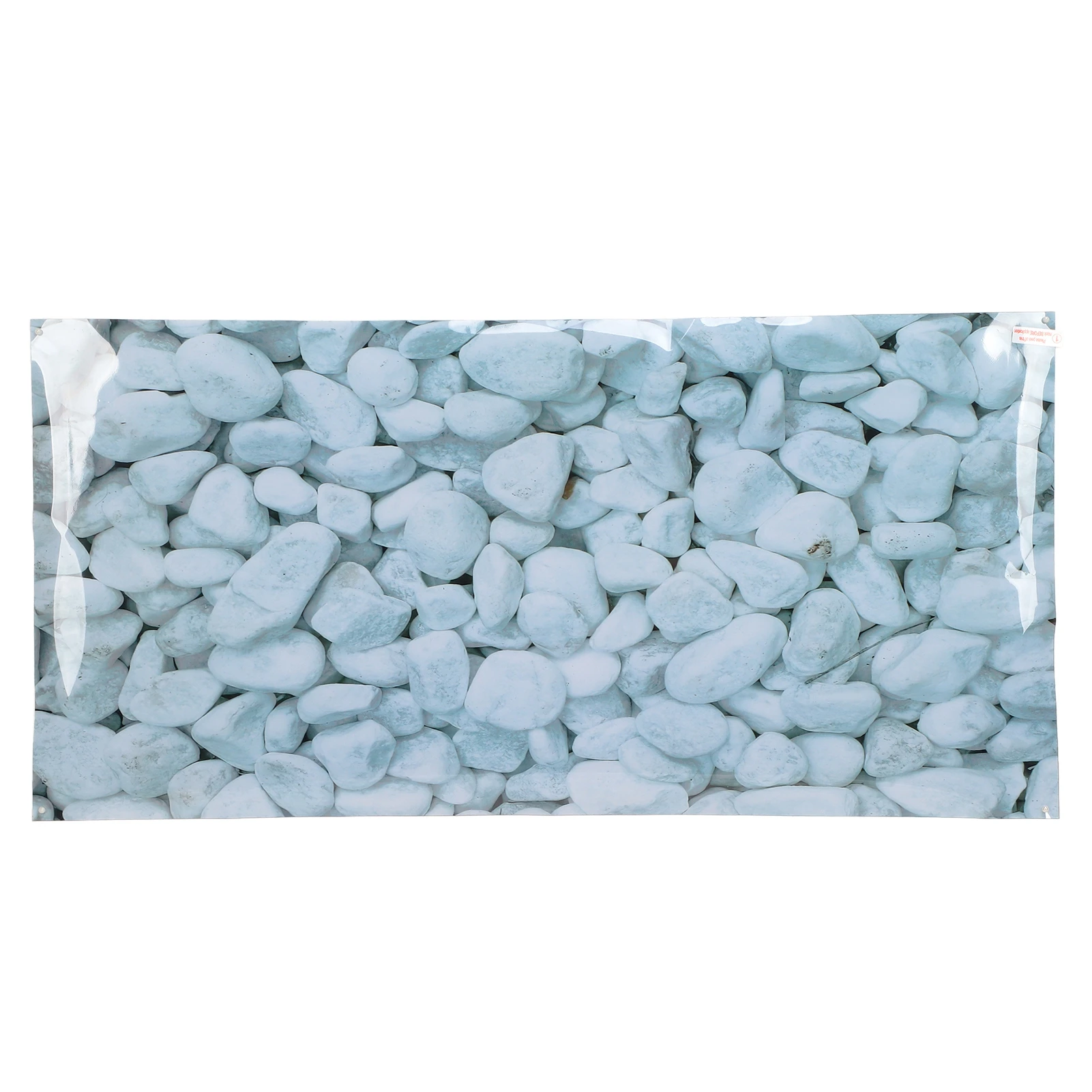 

3D White Pebbles Poster Self Adhesive PVC Sticker Fish Tank Background Decoration For Fish Tanks Aquariums