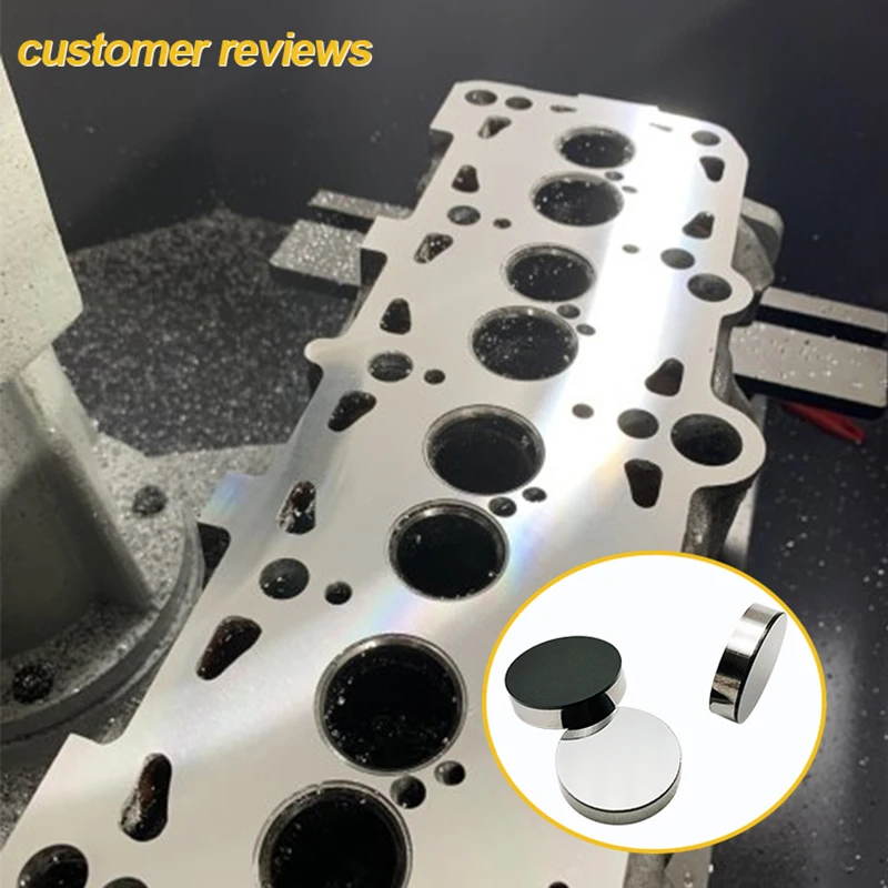 PCD Cylinder Head/Blocks Diamond Inserts CBN PCBN Turning Cutter RNGN 120400 CNC Lathe Finishing Resurfacing Milling Blades