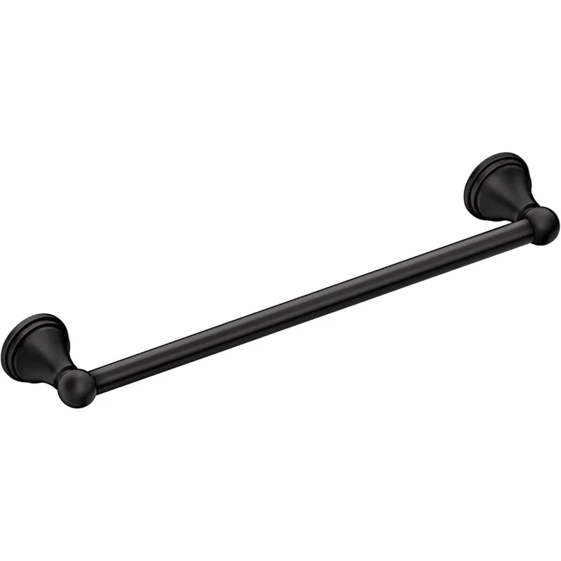 Preston Matte Black 18 Inch Towl Bar, DN8418BL