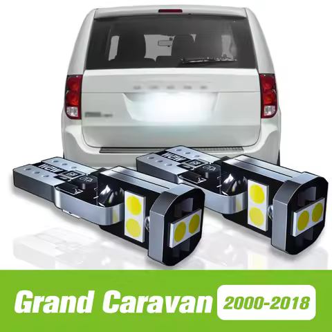 2pcs For Dodge Grand Caravan 2000-2018 LED License Plate Light 2008 2009 2010 2011 2012 2013 2014 2015 2016 2017 Accessories
