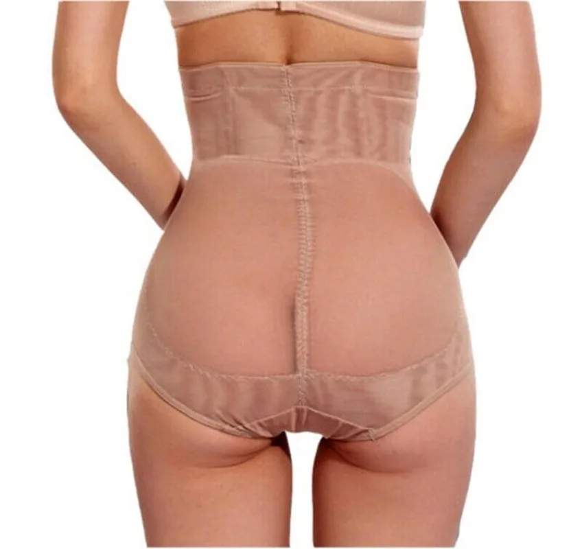 New Women Firm Tummy Control with Hook Butt Lifter Shapewear Panties High Waist Trainer Body Shaper Shorts Female Slimming