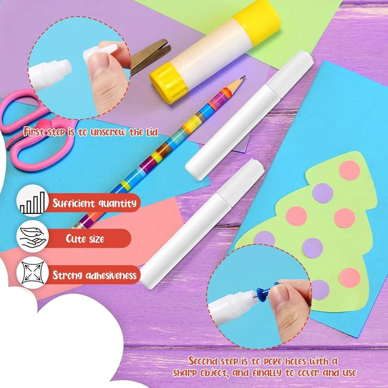 Клеевые ручки оптом для поделок, клей быстросохнущий для школьных художественных проектов DIY, принадлежности