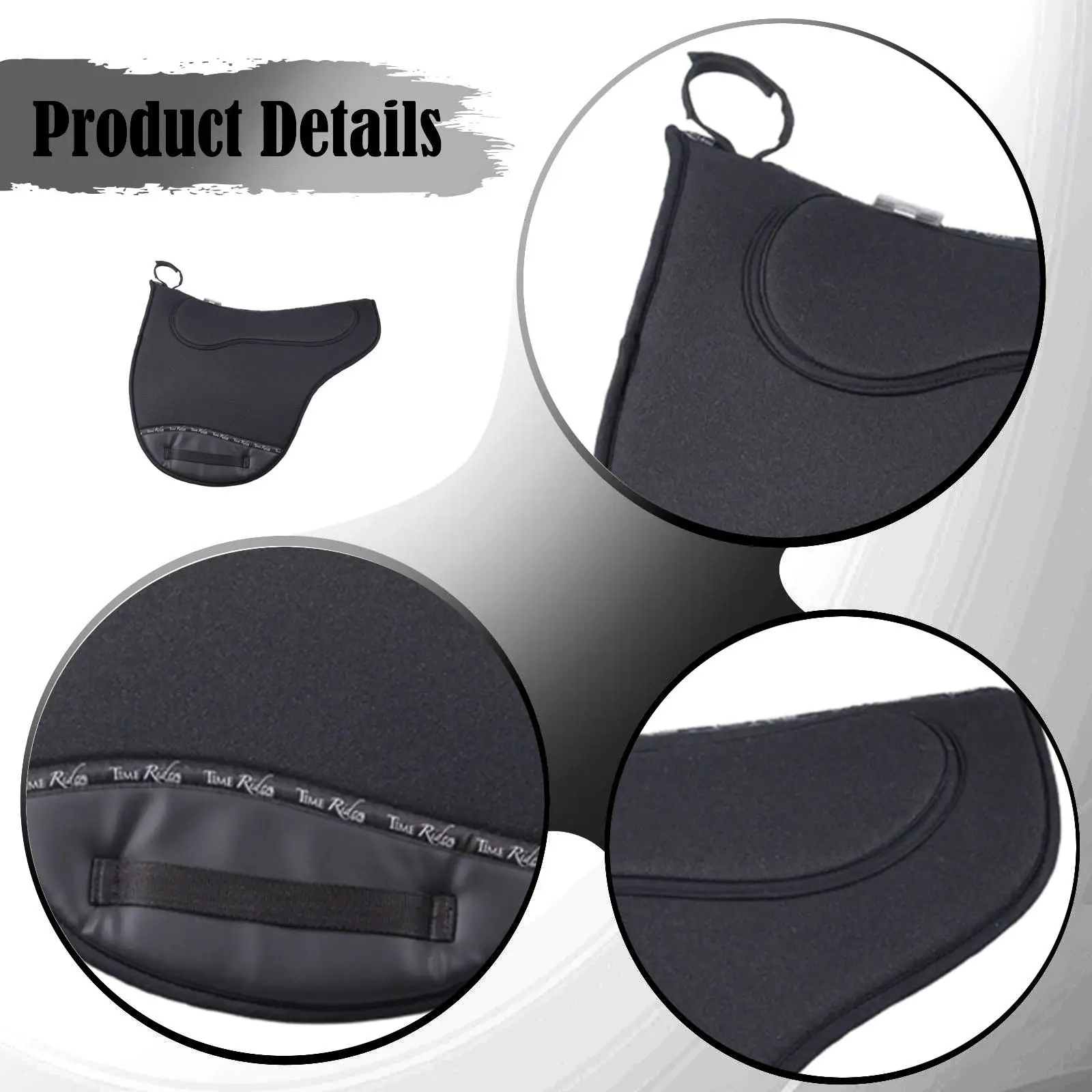 

Comfortable Endurance Saddle Pad for Horses Moisture Wicking Breathable Riding Mat Equestrian Accessory