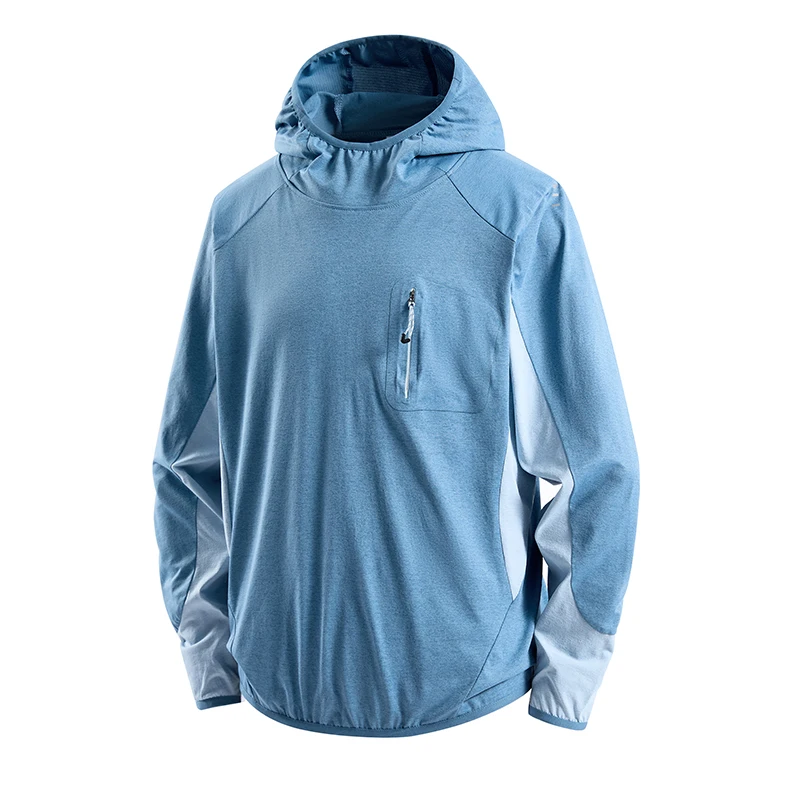 Camiseta Unissex de Desempenho para o Dia a Dia |   Camiseta de Malha Canelada de Secagem Rápida UPF 50+ em Tamanhos Grandes e Altos, Conforto Anti-Odor para Rua, Academia e Atividades ao Ar Livre