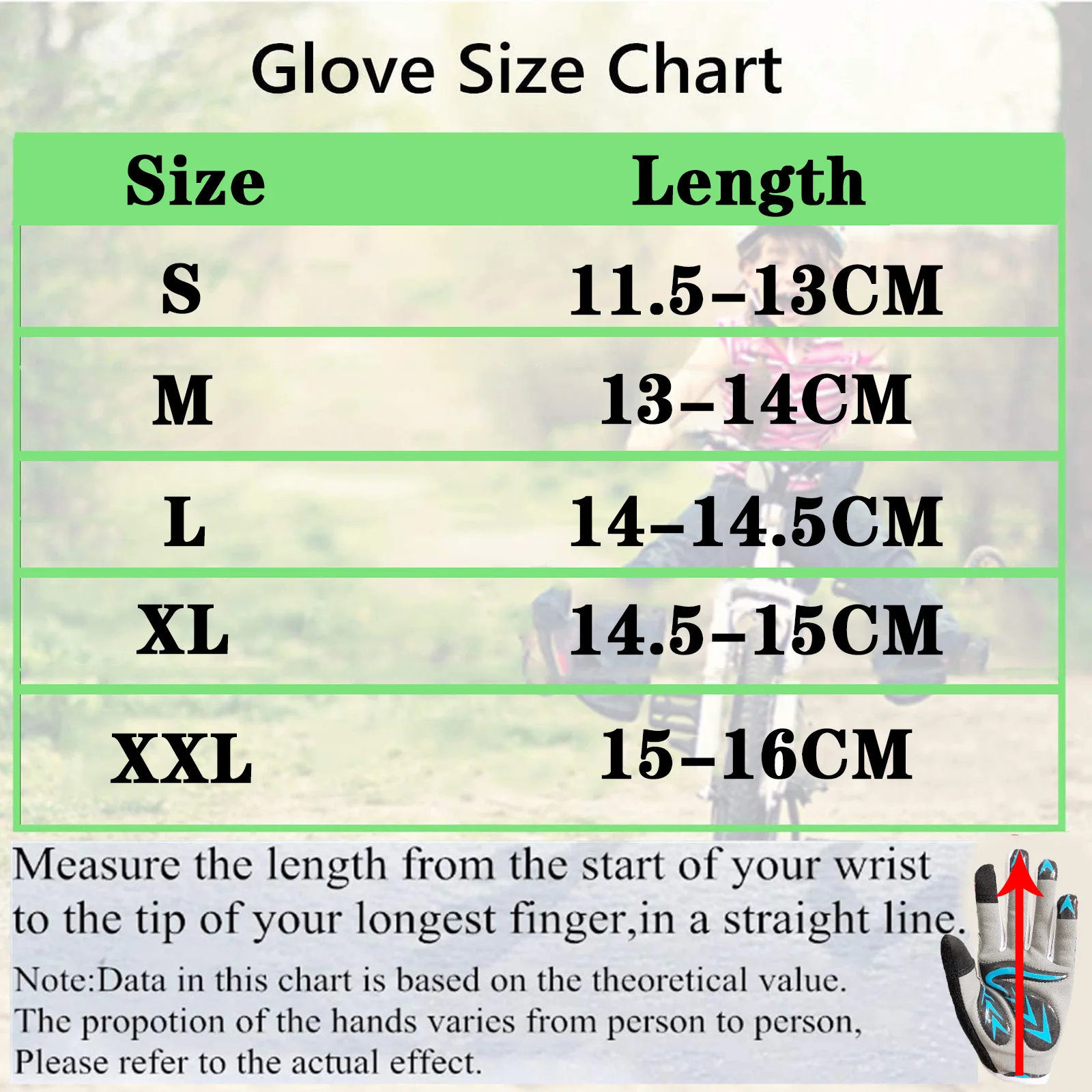 Non-Slip Gel Kids Cycling Gloves Bicycle Full Finger Touch Screen Breathable Glove Fit Boy Girl Youth Age 2-11 Drop Shipping