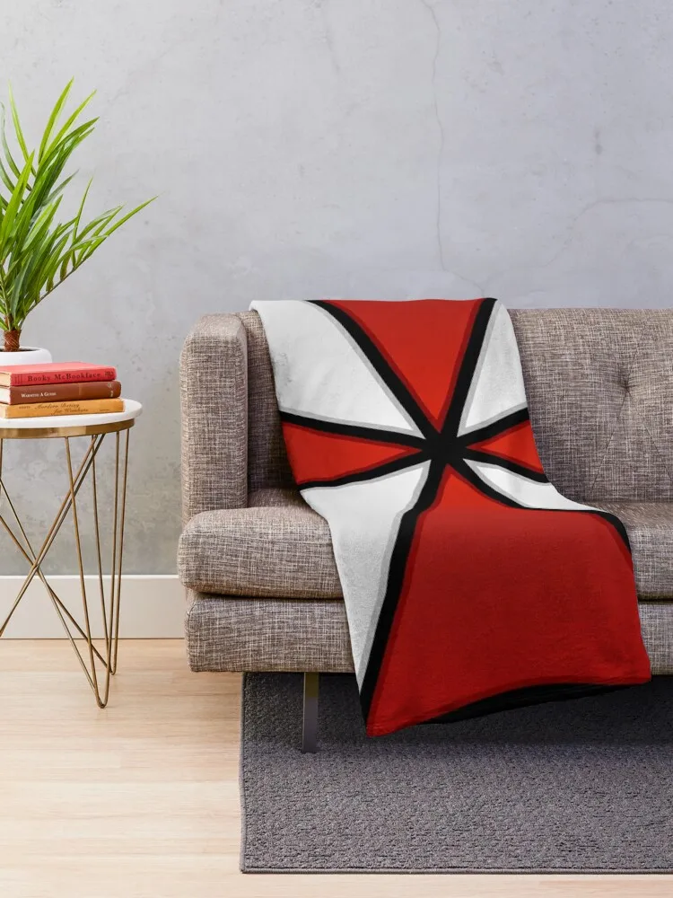 Umbrella Corporation symbol Throw Blanket blankets ands Sleeping Bag For Decorative Sofa funny gift Blankets