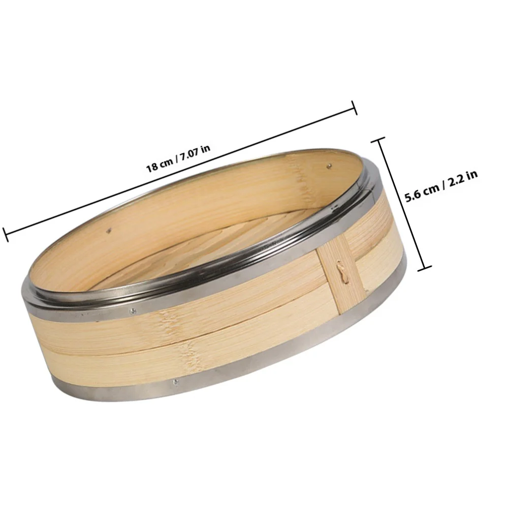 Bamboo Food Large Capacity Kitchen Steamer For Dumplings Fish Veggies Cooking Tool Bamboo Steamer Basket Kitchen