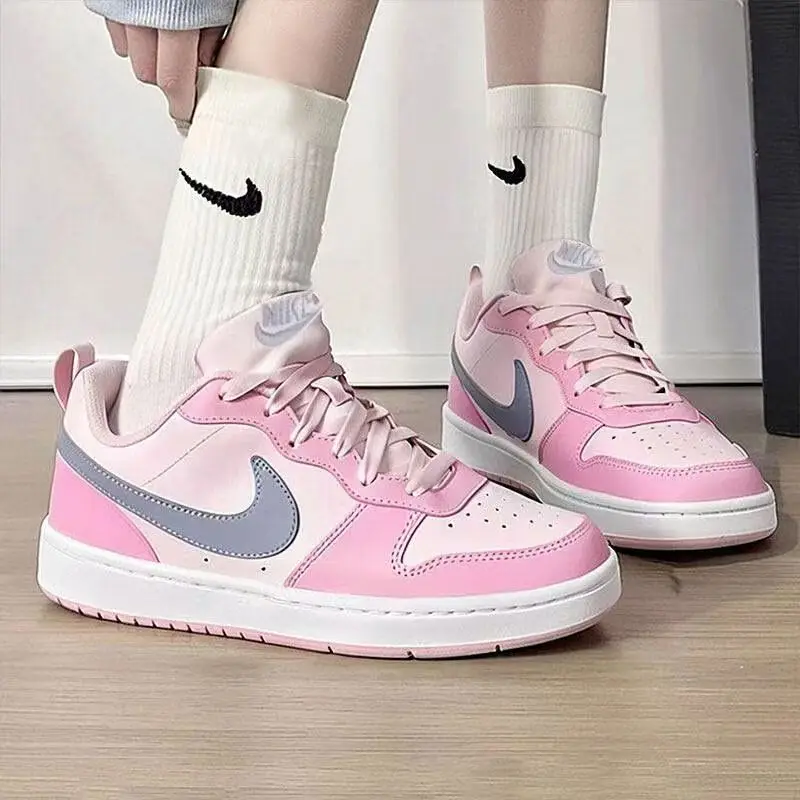 Zapatillas deportivas Nikecourt Borough Recraft de caña baja para hombre y mujer, cómodas y versátiles, también aptas para niños, estilo Gs Campus, modelo Dv5456-604.