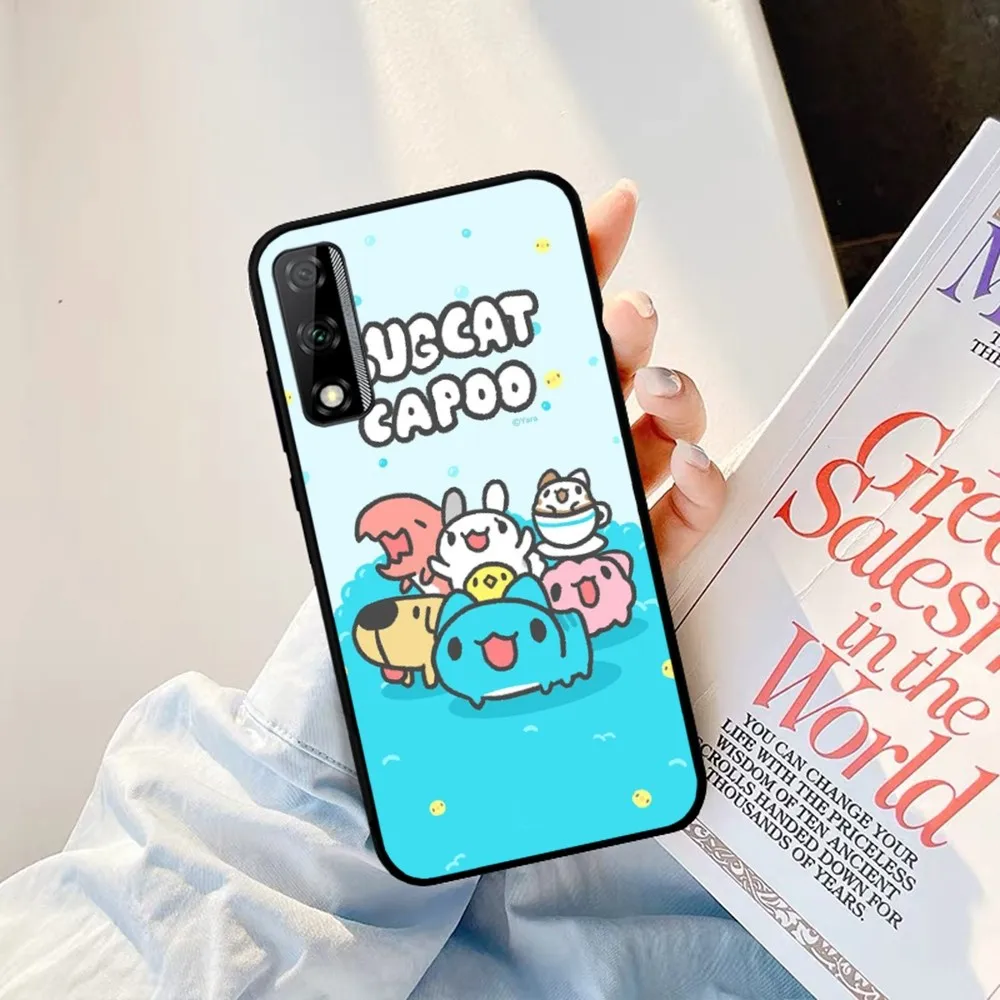 Bugcat Capoo Cartoon Phone Case For Huawei Y9 6 7 5 Prime Enjoy 7s 7 8 Plus 7a 9e 9plus 8E Lite Psmart Shell