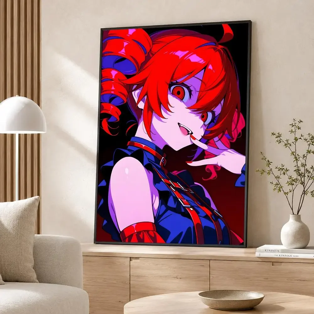 Virtual Singer Kasane Teto Poster Poster Wall Sticker Waterproof Self Adhesive HD Art Bedroom Bar Decor