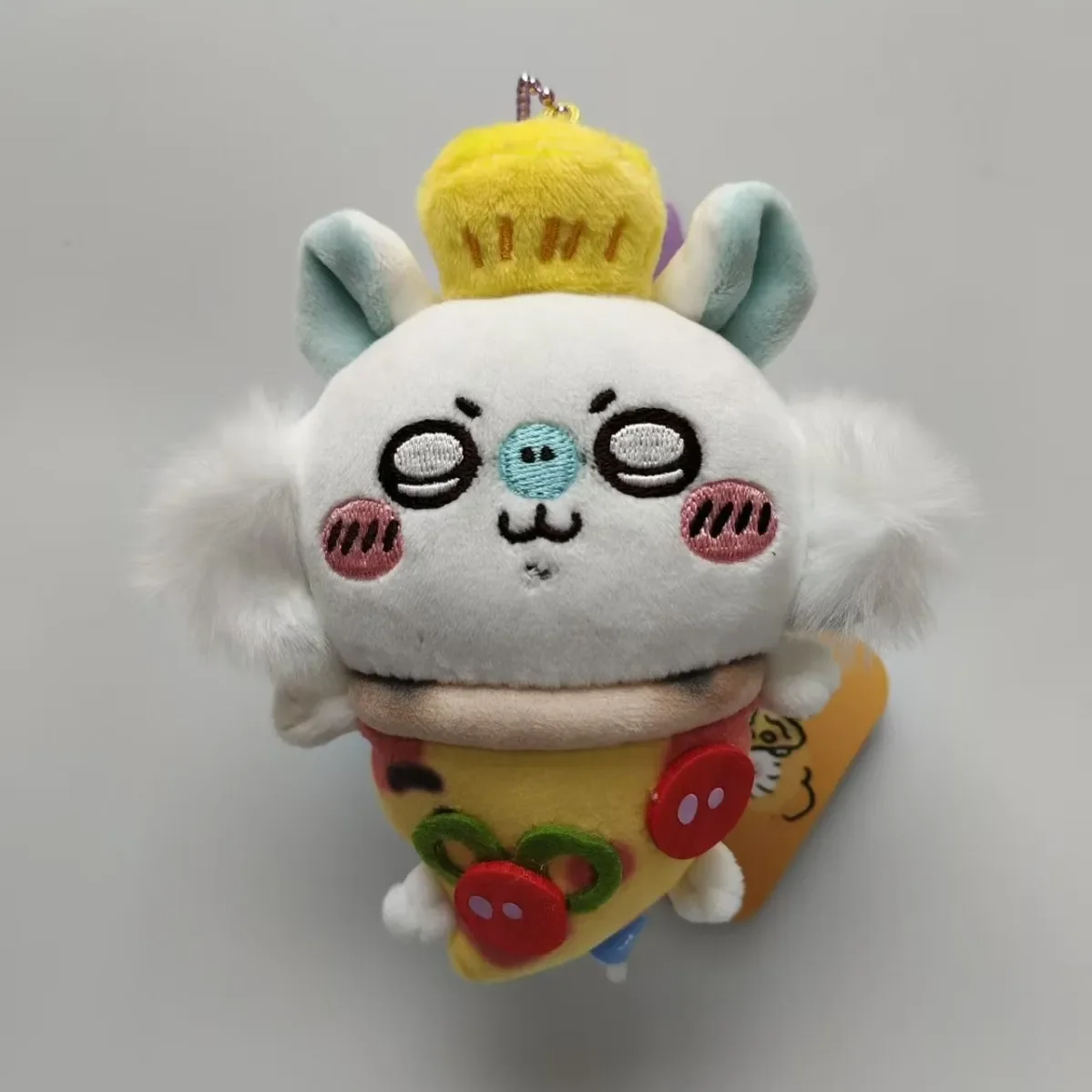 

Chiikawa Cartoon Plush Doll Black Cat Pumpkin Usagi Hachiware Pizza Flying Squirrel Ancient Plush Bag Pendant Toy Girls Gift