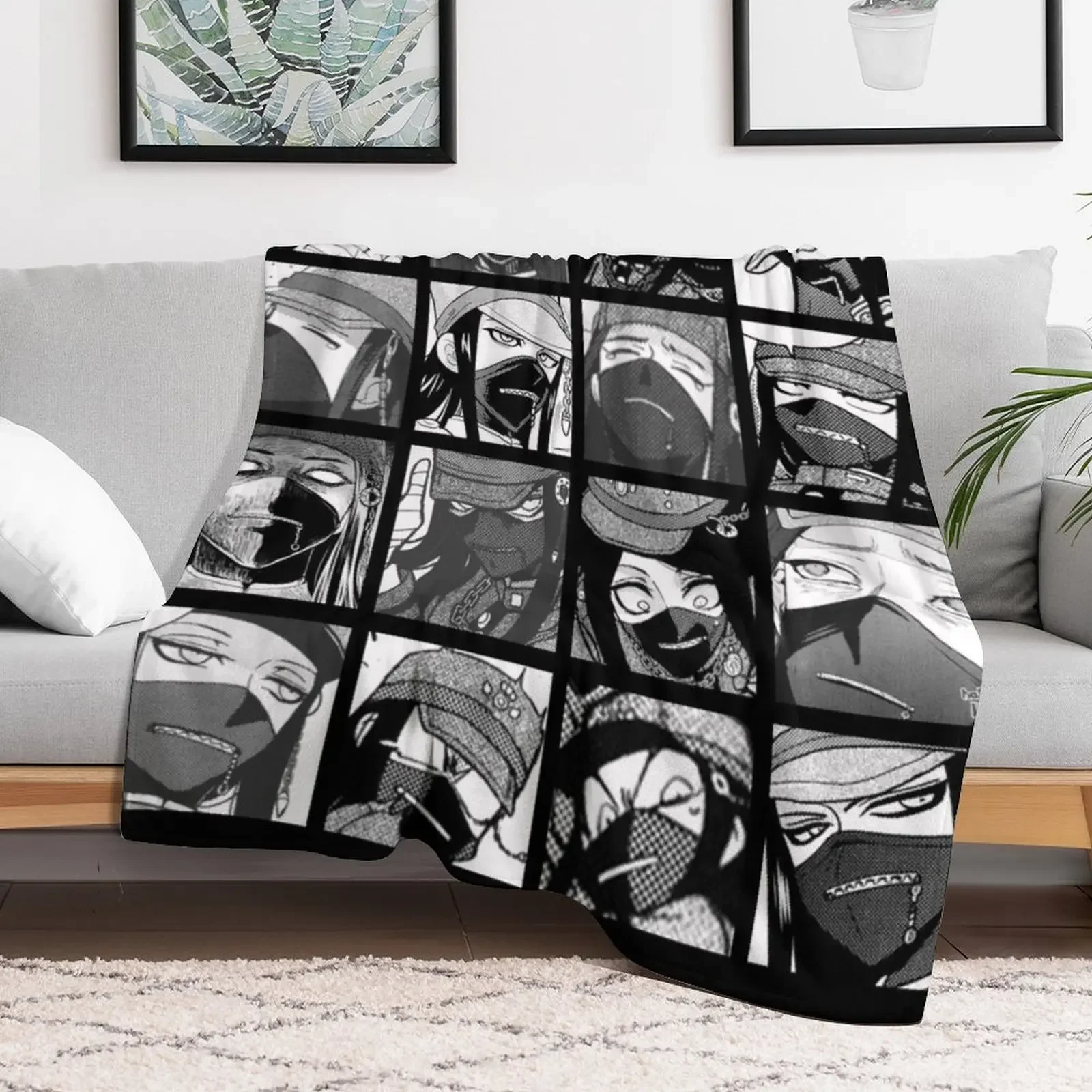 Korekiyo Manga Collection Throw Blanket Soft Cozy Blanket for Pet Kids Adults