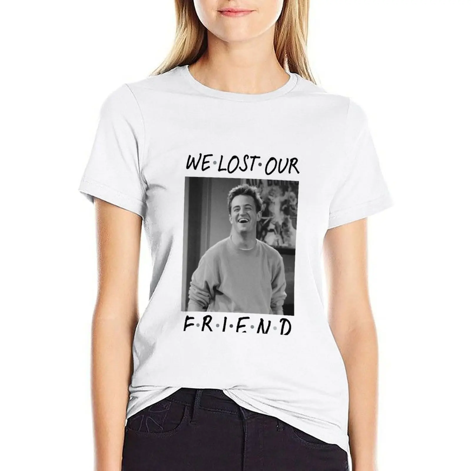 

Matthew Perry T-shirt female shirts graphic tees lady clothes clothes for woman