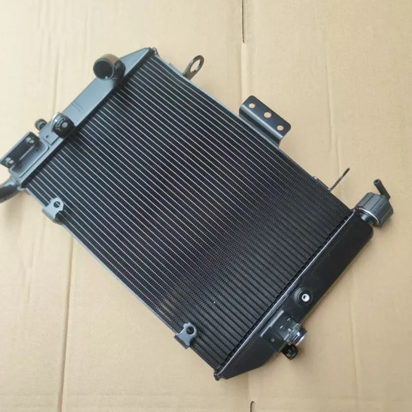 For CFMOTO Motorcycle Accessories675NK Radiator Fan Combination Antifreeze Coolant Tank Water Tank Assembly