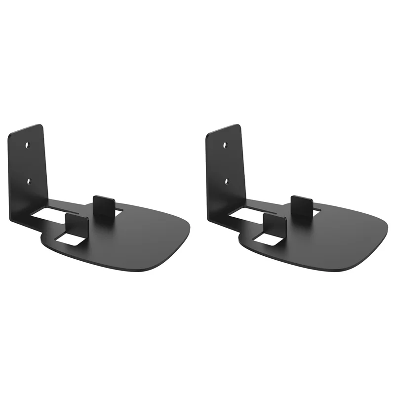 【اشتريها الآن!】2X حامل جداري مثبت على الحائط لمكبر الصوت Sonos One SL حامل مكبر الصوت رف معدني قوي