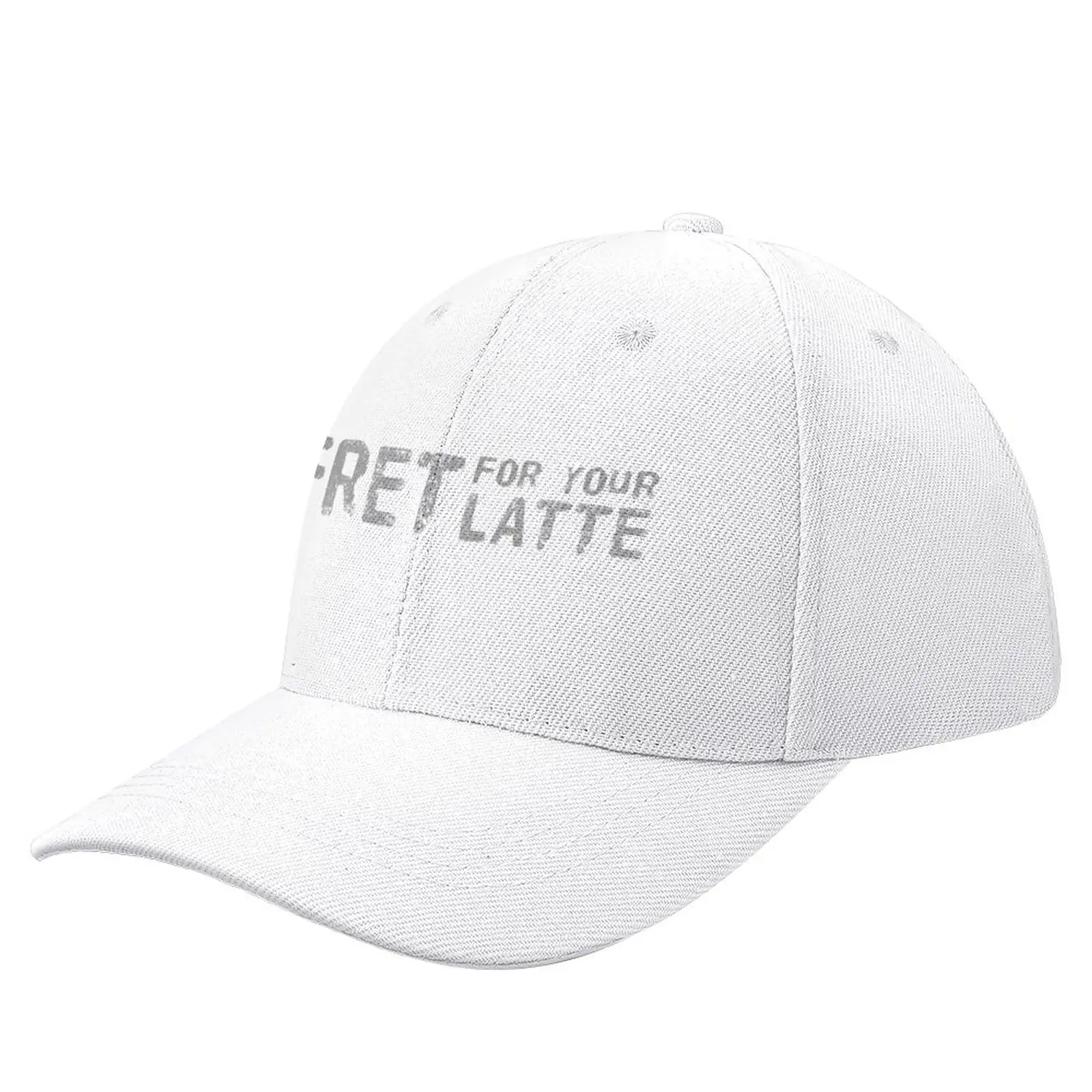 

Fret for your Latte (Grey) Baseball Cap Big Size Hat Kids Hat Men Hats Women's