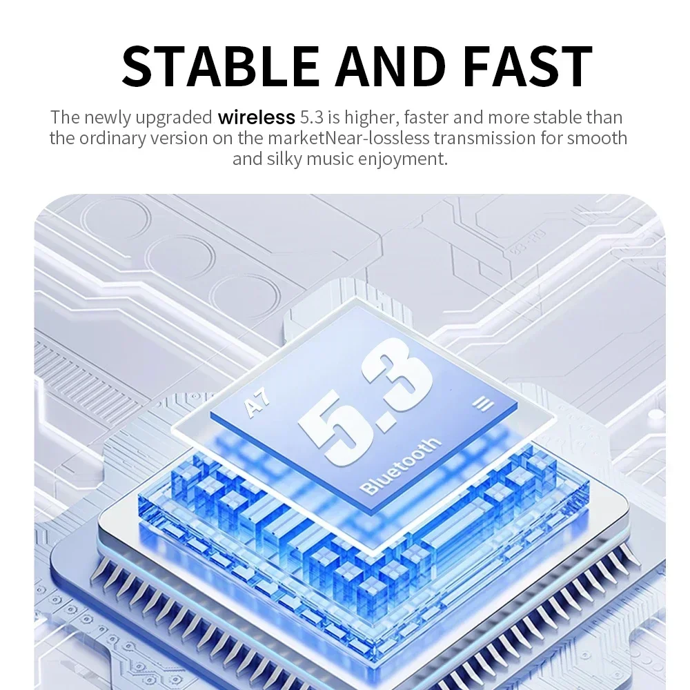 Original Bluetooth 5.0 TWS Wireless Earphones Human Ear Design Headset Simple Operation Easy to Grasp Headphones