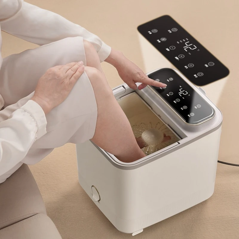 Fully Automatic Electric Massage Foot Bath Bucket Constant Temperature Heating Deep Foot Spa Tub for Home - view 5