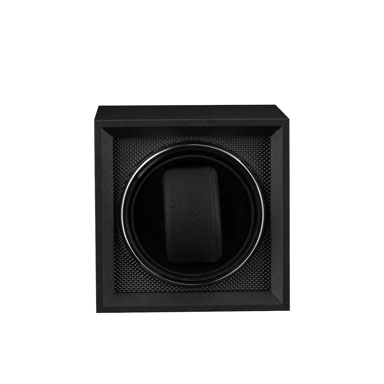 2024 New Matte Black 1Slots 2 Slots Watch Winder Wooden Shaker Watch Box Automatic Winder Storage Case Mabuchi Motro