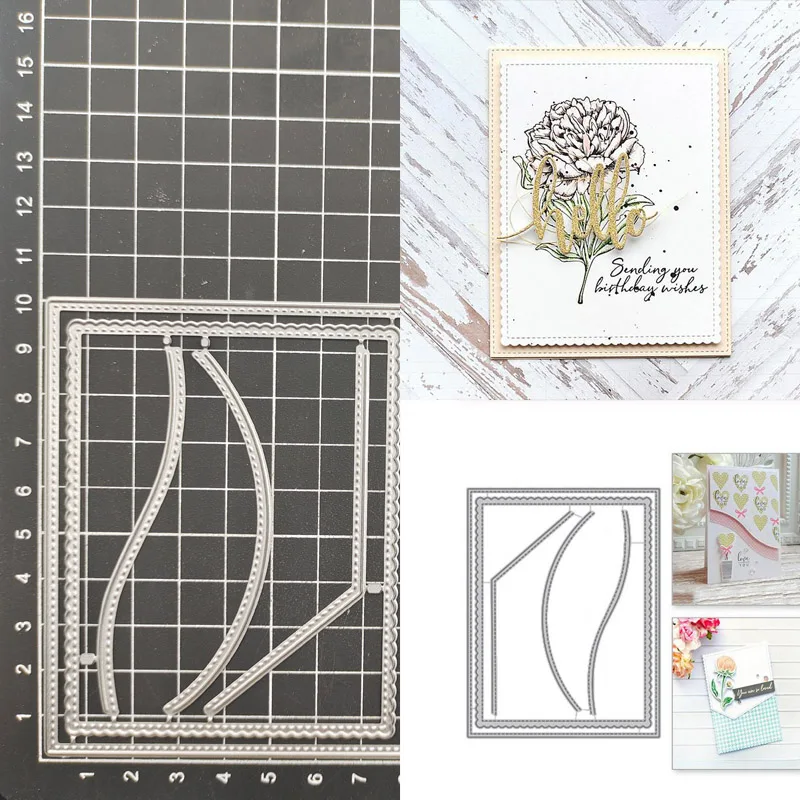 

Background Metal Cutting Dies Stencil Scrapbook Diy Album Stamp Paper Card Embossing Decor Craft Knife Mould