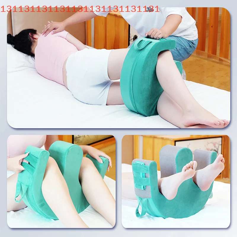 

W Type Side Turn over Device Auxiliary Pad Anti-Bedsore Bed Care Triangular Pillow with Straps for Enhanced Comfort And Safety