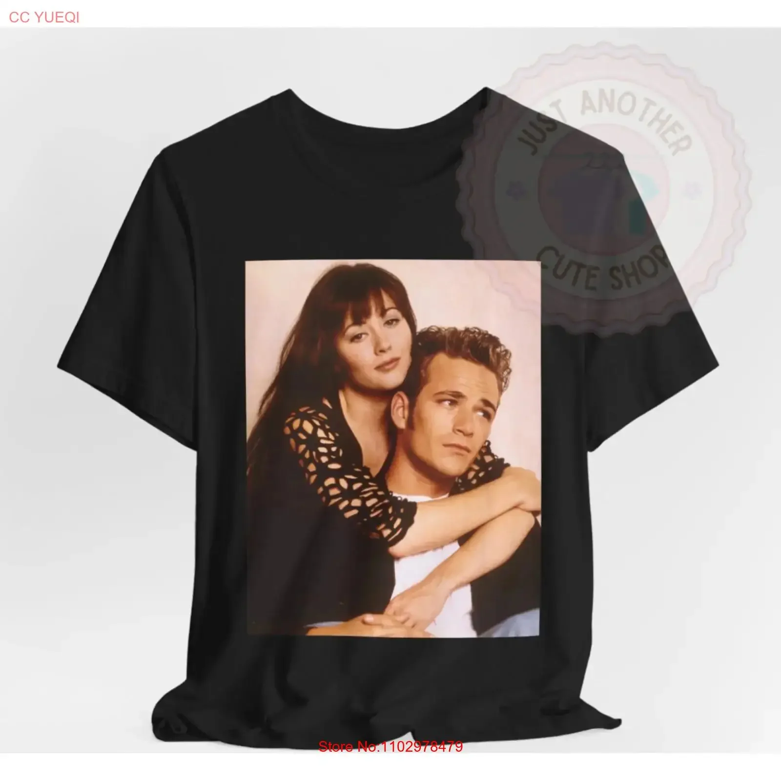Camiseta de Brenda y Dylan, Beverly Hills 90210, estilo retro de los 90, estilo vintage, lavada, informal, ligeramente cómoda y versátil