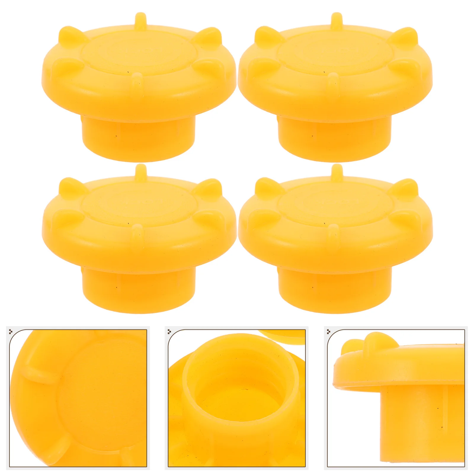 

4Pcs Kids Slide Screw Caps Bright Durable Covers for Playground Equipment Easy Installation and Maintenance Screw Cover Cap