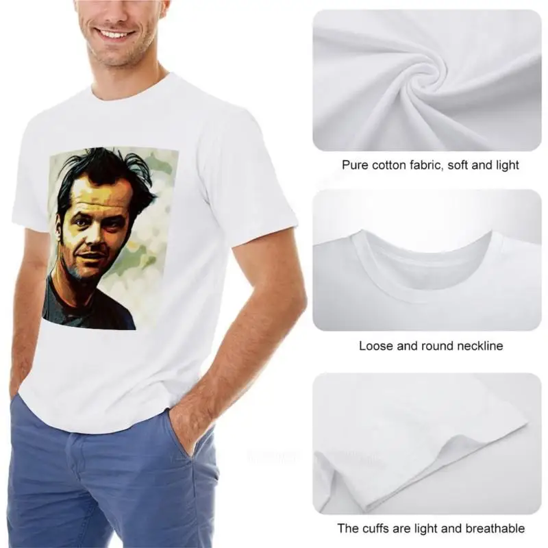 R.P Mcmurphy T-Shirt Blouse plain t-shirt plain white t shirts men black men summer teeshirt