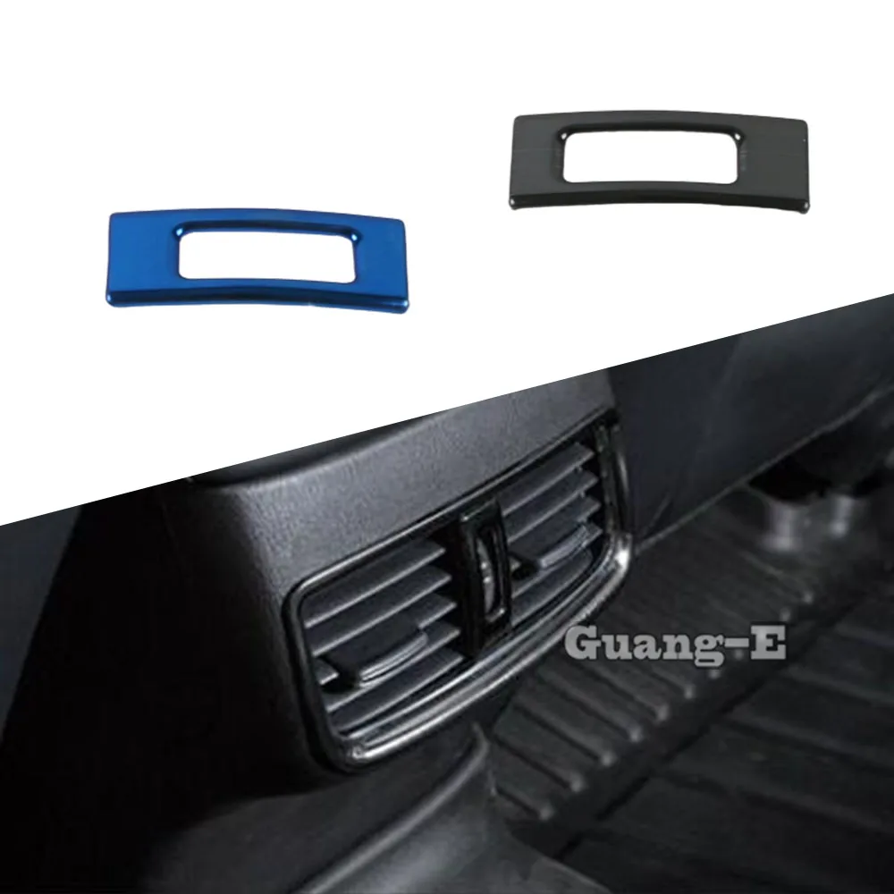 Car Garnish Trim Stainless Steel For Mazda 6 Mazda6 Atenza 2020 2021 2022 2023 Rear Back Upside Air Conditioning Outlet Vent