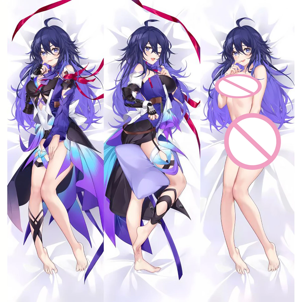 

Game Honkai Impact 3Rd Seele Vollerei Dakimakura Anime Pillowcase 3D Double-Sided Printed Pillow Case Otaku Custom Cushion Cover