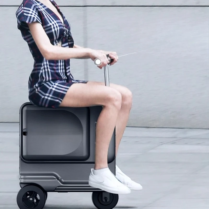 

Smart electric suitcase, male and female parent-child travel suitcase, can seat and ride trolley case