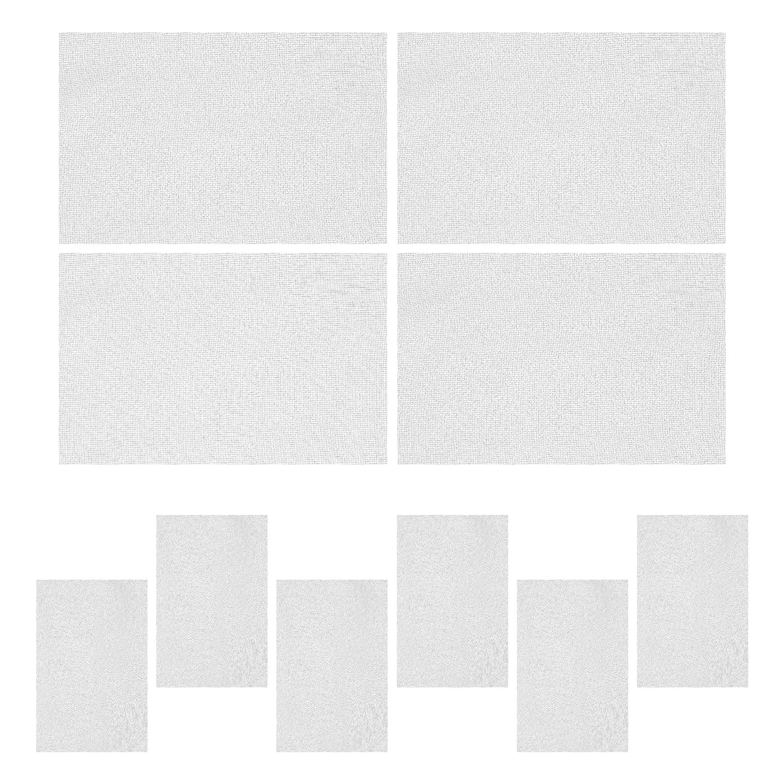 

10Pcs Mesh Pot Bottom Pad - Efficient Soil Retention Screen for Planters Improved Drainage and Ventilation in All Container