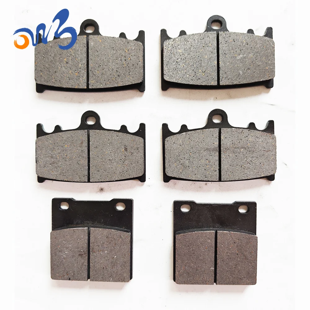 Front Rear Brake Pads for KAWASAKI ZR1200 ZRX1200 2009-2016 ZX1200 ZZ-R 1200 2002-2005 ZR ZX ZRX ZZR 1200