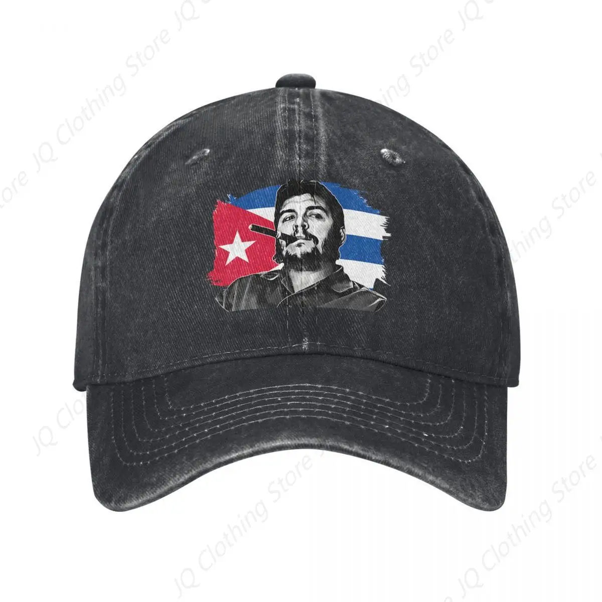 

Che Guevara Flag Men Baseball Caps Adjustable Casual Cotton Sun Hats Unisex Dad Hats